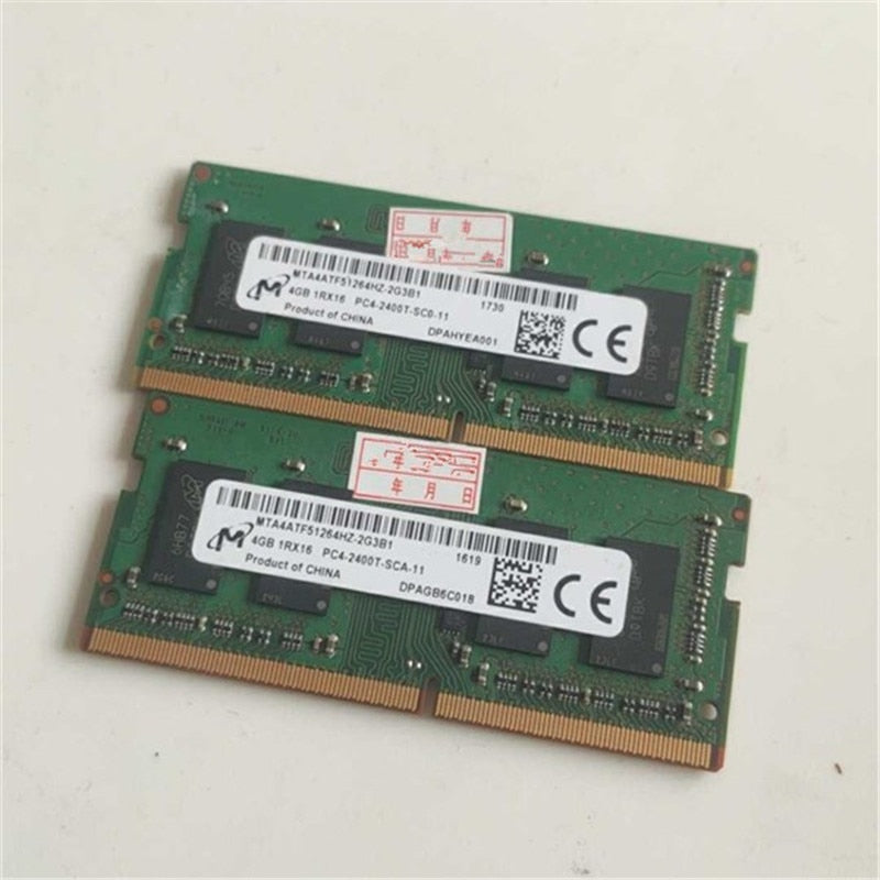Micron memoria DDR4 RAMs 4GB 1RX16 PC4-2400T-SCO/SCA-11 DDR4 4GB