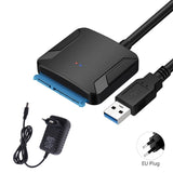USB 3.0 To Sata Adapter Converter Cable USB3.0 Hard Drive Converter Cable For Samsung Seagate WD 2.5 3.5 HDD SSD Adapter