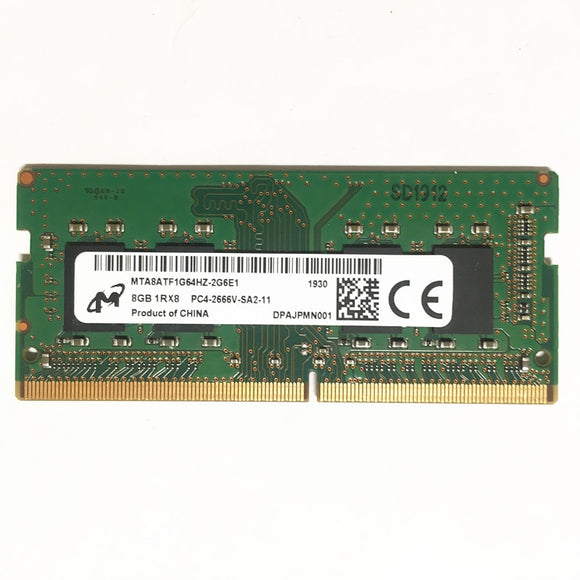 Micron DDR4 8GB 2666MHz RAM 8GB 1RX8 PC4-2666V-SA2-11 ddr4 2666 8gb laptop memory