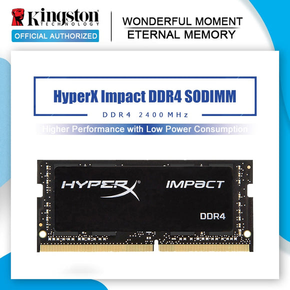 Kingston HyperX Impact sodimm ddr4 2400MHz 4g 8g 16g CL14 laptop memory 1.2V DRAM 260 pin Intel Gaming Notebook memory 4gb 8gb