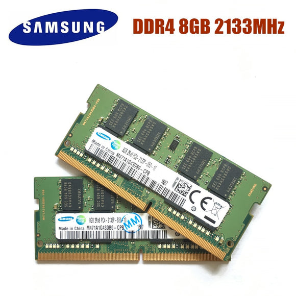 SAMSUNG DDR4 4G 8G 16G Laptop Memory RAM 2133 2400 2666 Memoria DRAM Stick for Notebook 100% Original 4GB 8GB 16GB