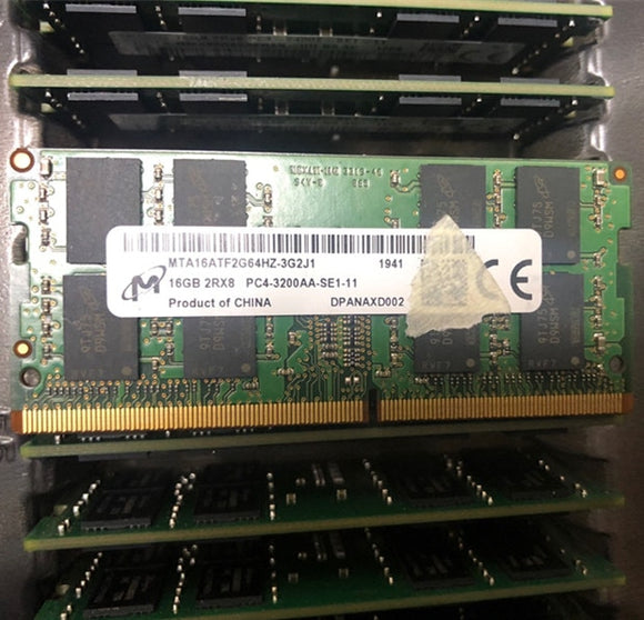 Micron DDR4  ram 16GB 3200MHz 16GB 2RX8 PC4-3200AA-SE1-11 ddr4 3200 16gb laptop memory