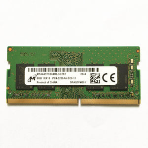 Micron  DDR4 8GB 3200MHz laptop ram 8GB 1RX16 PC4-3200AA-SC0-11 ddr4 3200mhz 8gb memory for laptop