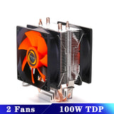 Silent CPU Cooler Fan 90mm 3PIN For Intel LGA 775 1150 1151 1155 1156 1200 1366 AMD AM2 AM3 AM4 Socket Efficient Ventilador