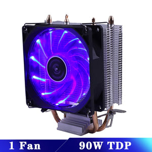 Silent CPU Cooler Fan 90mm 3PIN For Intel LGA 775 1150 1151 1155 1156 1200 1366 AMD AM2 AM3 AM4 Socket Efficient Ventilador